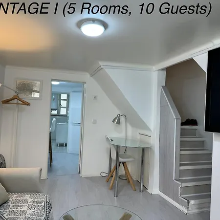 Alfama Vintage 1 Guests - Alfama Vintage 2 Five Guests - Alfama Vintage 3 Three Guests شقة *