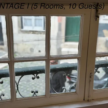 Alfama Vintage 1 Guests - Alfama Vintage 2 Five Guests - Alfama Vintage 3 Three Guests Лісабон